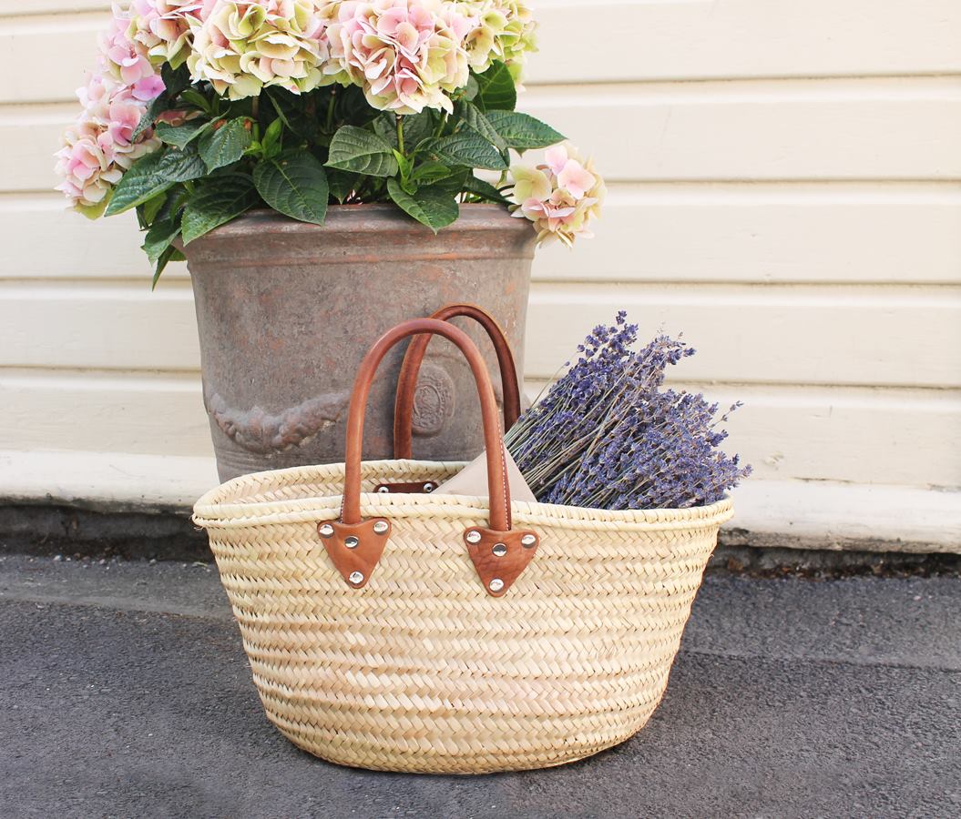 Ръчно изработена сламена чанта