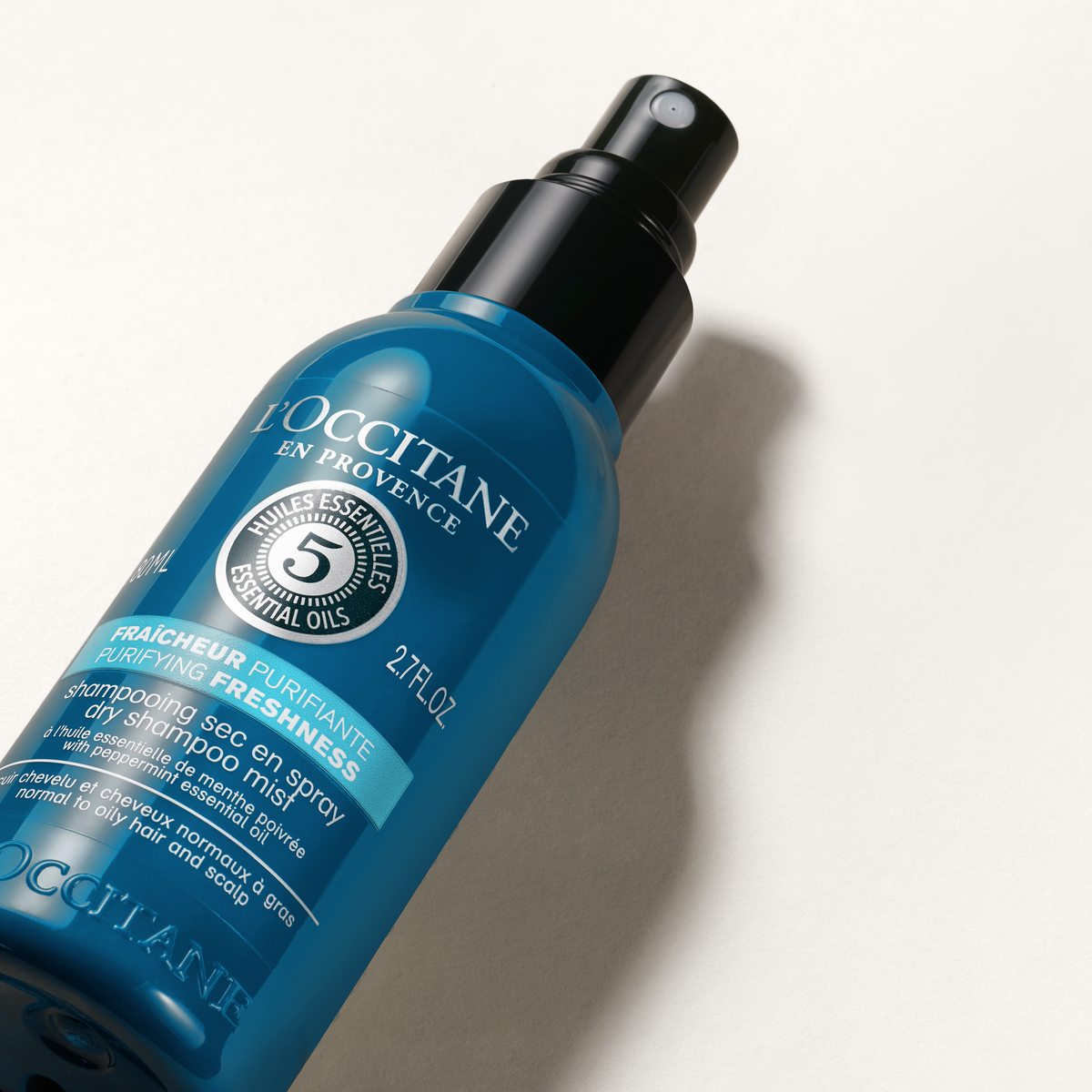 Освежаващ сух шампоан за коса