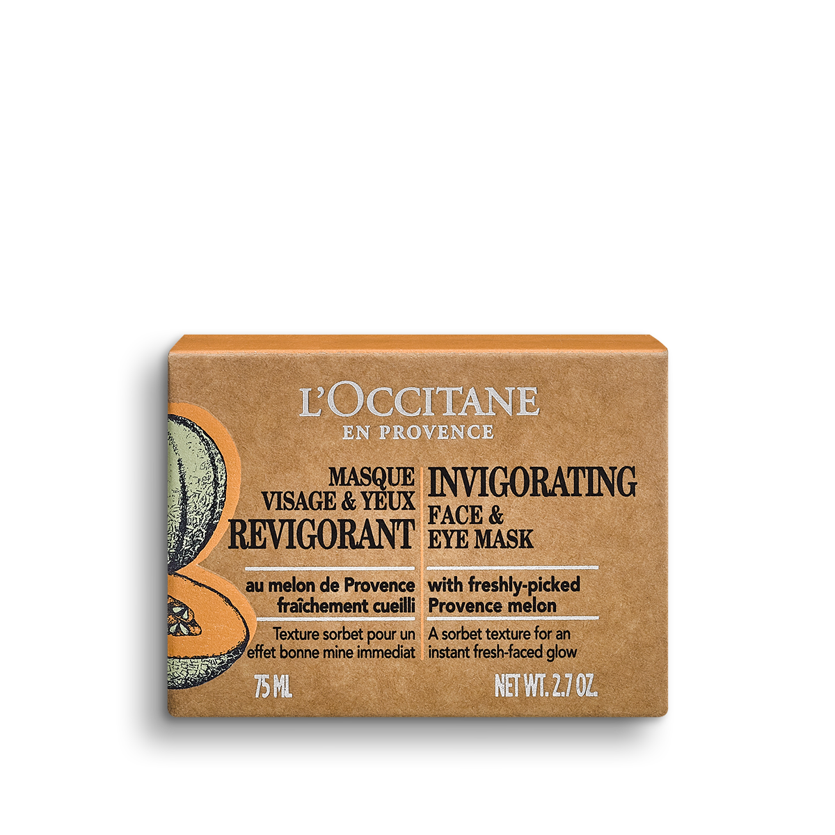 Плодова маска за лице и очи с пъпеш