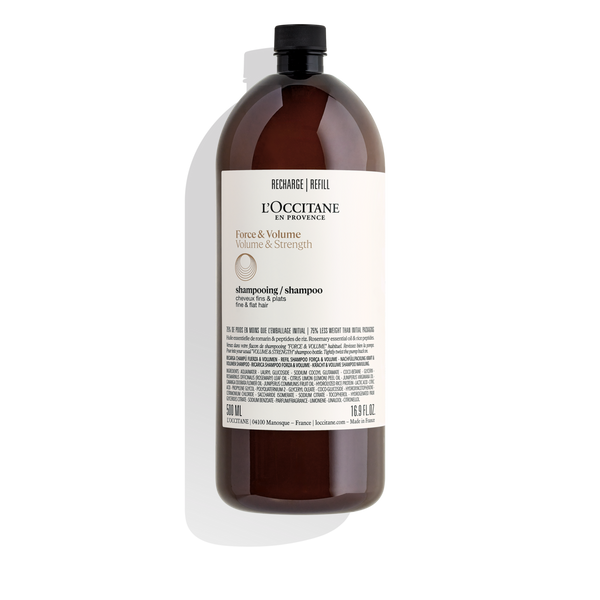 Volume & Strength Shampoo Refill 500Ml