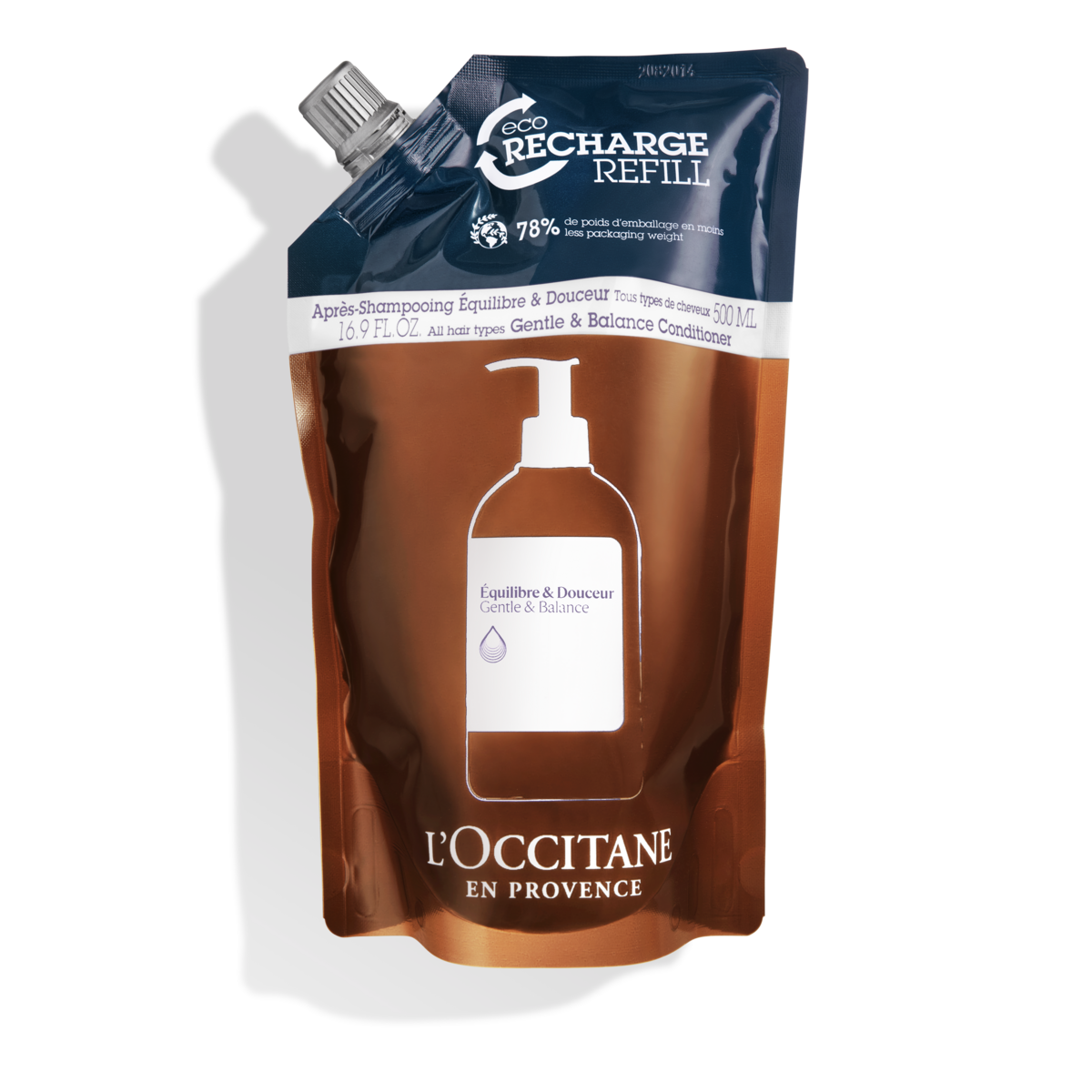 Екопълнител за нежен балансиращ балсам за коса