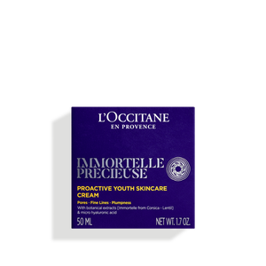 Скъпоценен крем за лице с безсмъртниче