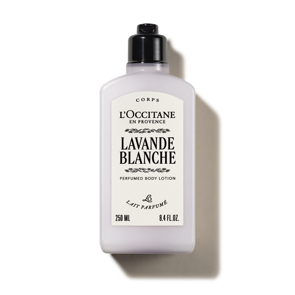 Lavande Blanche perfumed body lotion