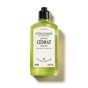 Cédrat perfumed shower gel