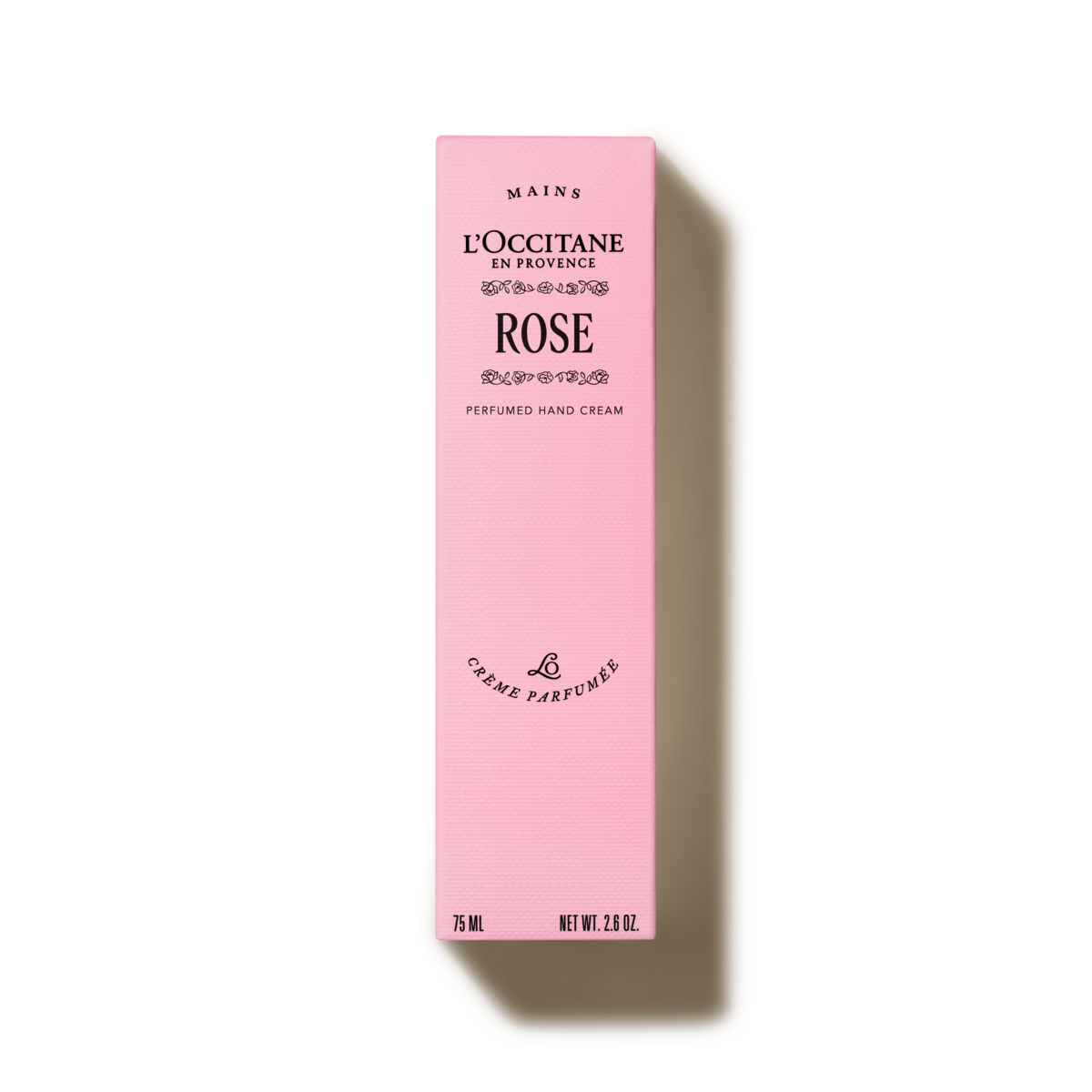 Rose perfumed hand cream