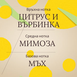 Тоалетна вода Върбинка и мимоза