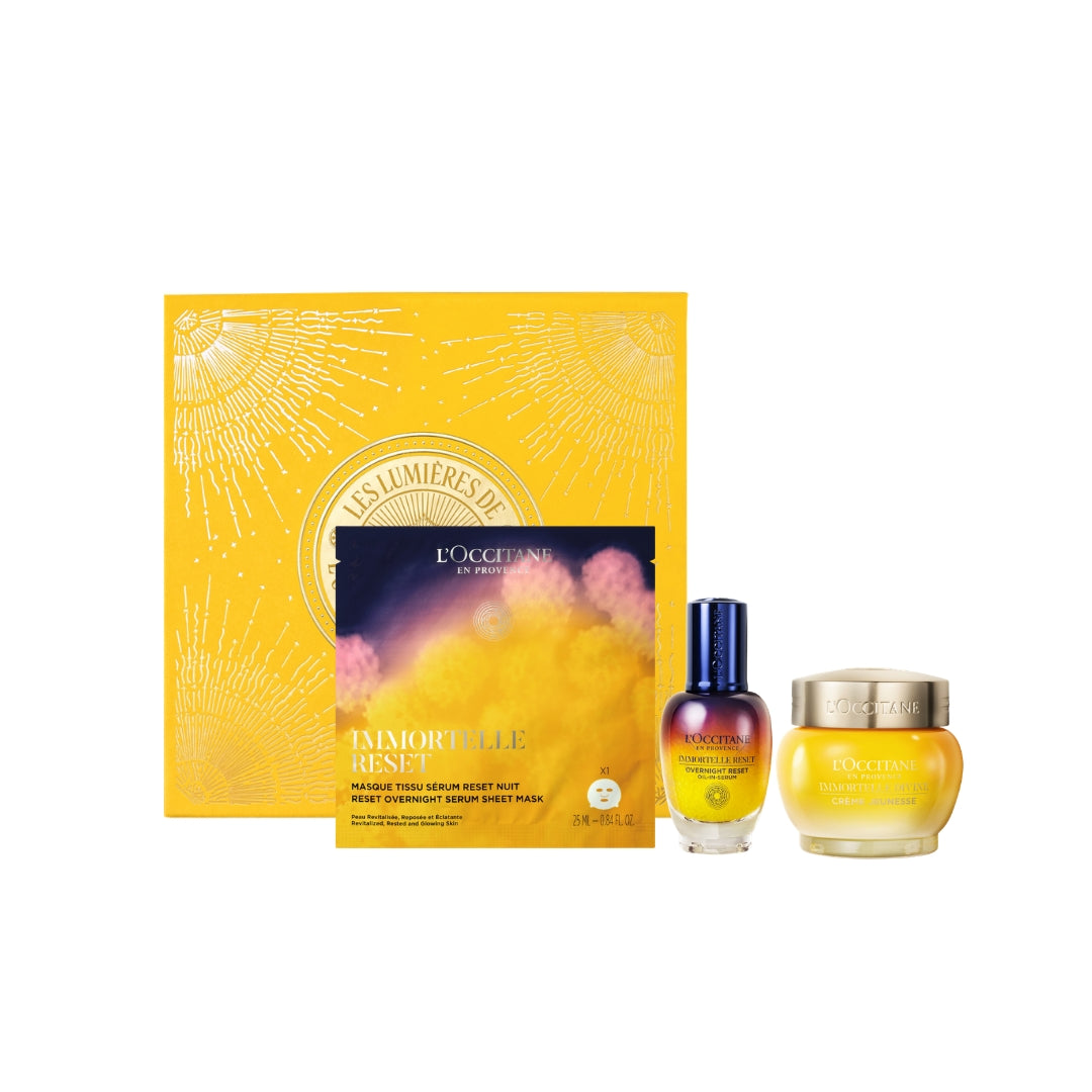 Комплект Интензивна грижа за лице с безсмъртниче