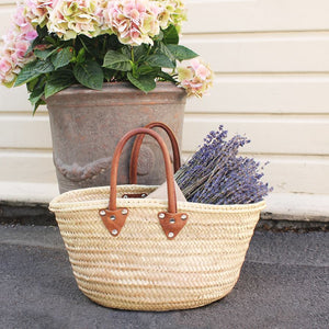 Ръчно изработена сламена чанта